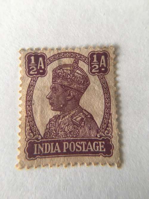 INDIA -  USED - KING GEORGE VI 1941-1943 USED  STAMP