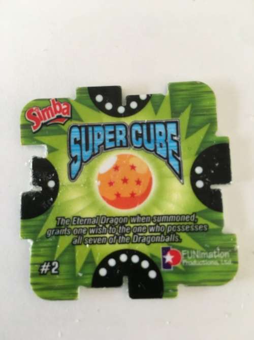 SIMBA DRAGON BALL Z CUBE TAZO - NO. 2