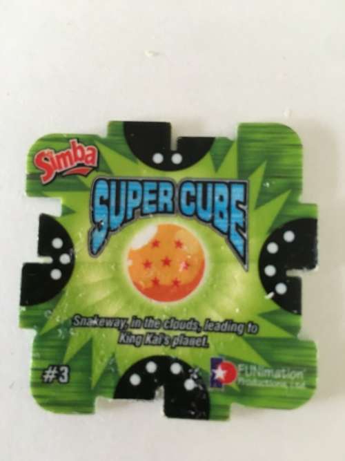 DRAGON BALL Z CUBE TAZO - NO. 3