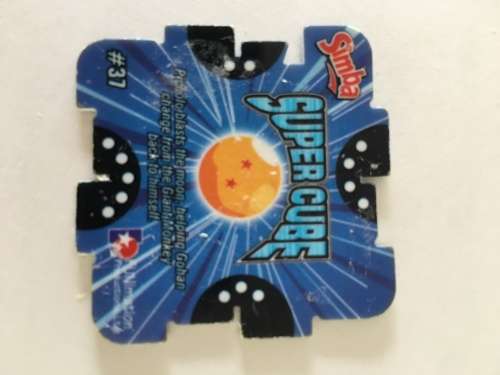 DRAGON BALL Z CUBE TAZO - NO. 37