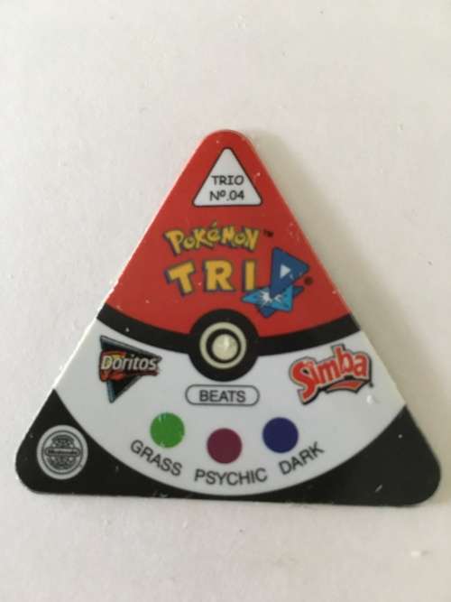 POKEMON TRIANGLE 3D TAZO - NO. 4