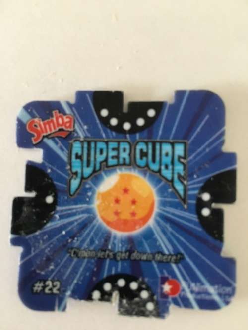 DRAGON BALL Z CUBE TAZO NO. 22