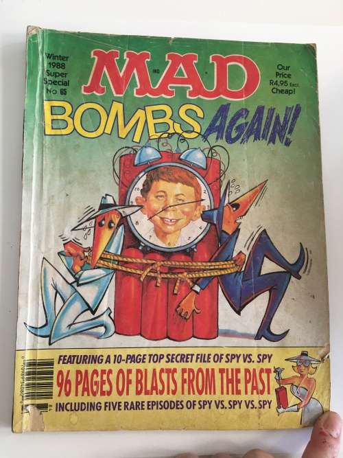 VINTAGE MAD BOMBS AGAIN - 1988 SUPER SPECIAL NO. 65