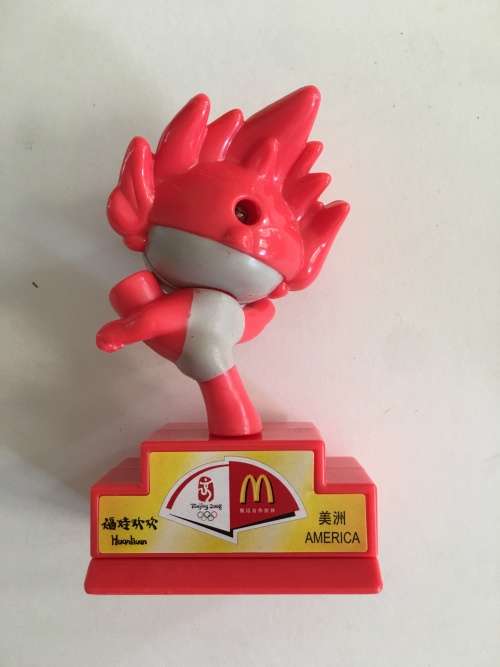 CHINA MC DONALDS -BEIJING OLYMPICS - CARTOON FIGURE STAMP