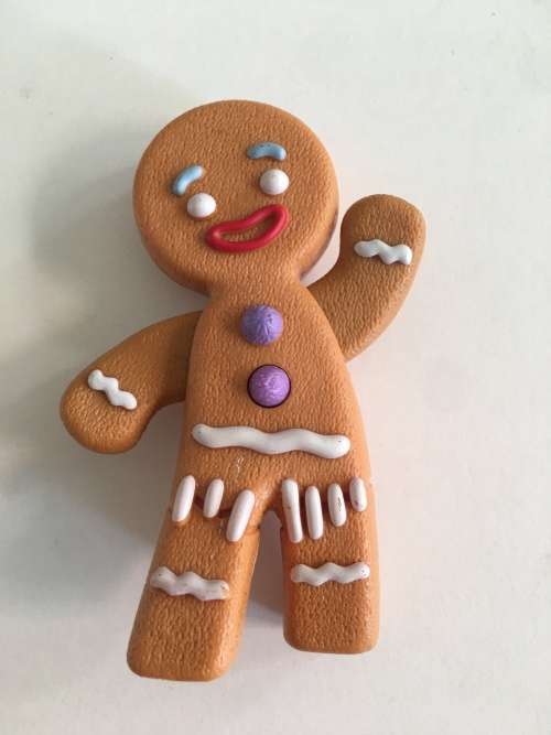 LOVELY GINGER BREAD MAN FROM SHREK -  MC DONALDS VERSION