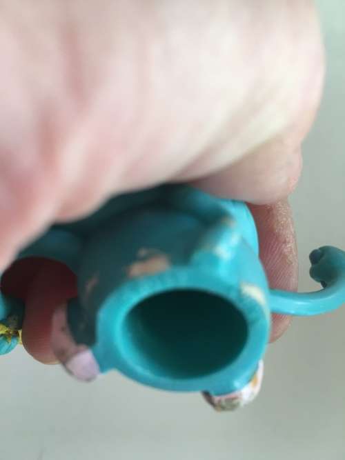 LOVELY PAIR OF PEN OR PENCIL  CAP ENDS