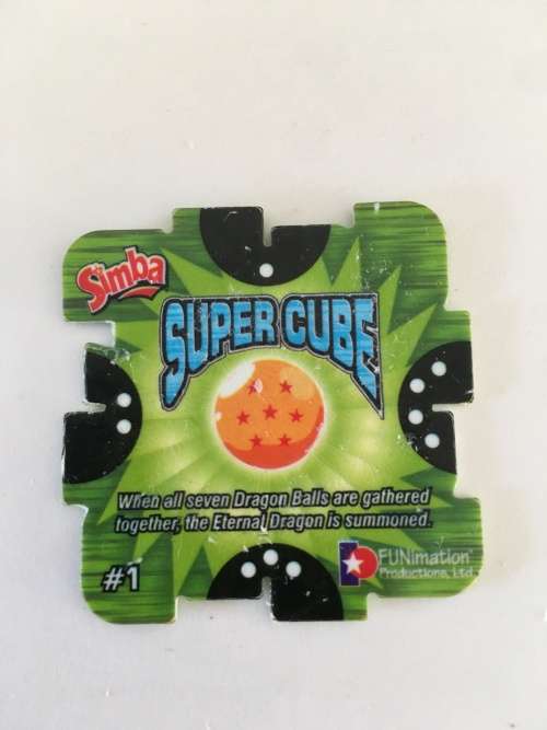 DRAGON BALL Z CUBE TAZO - NO. 1