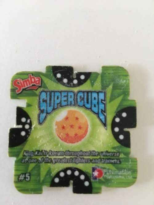 DRAGON BALL Z CUBE TAZO - NO . 5
