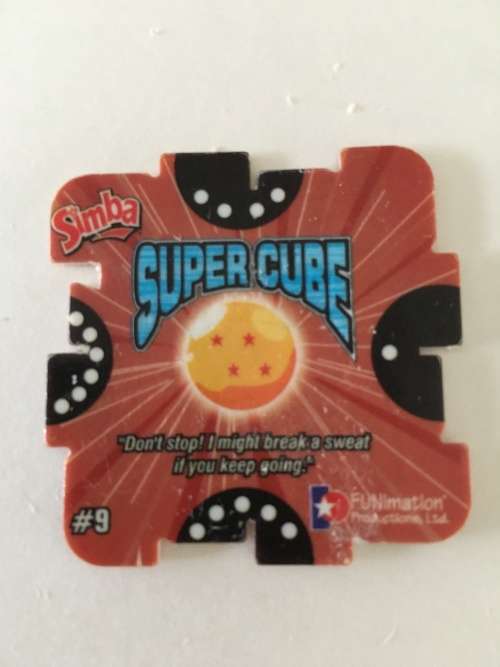 DRAGON BALL Z CUBE TAZO NO. 9