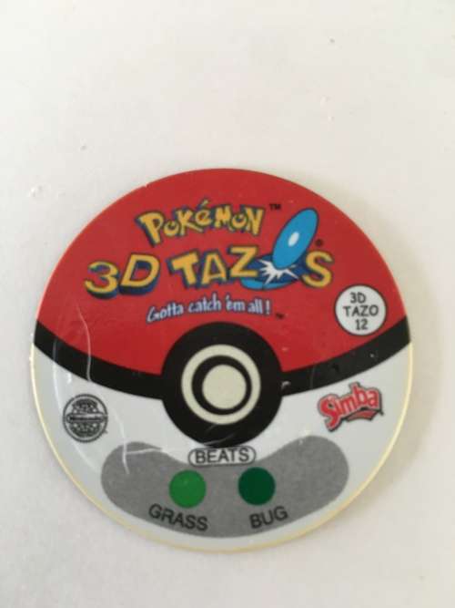 POKEMON 3D TAZO NO. 12