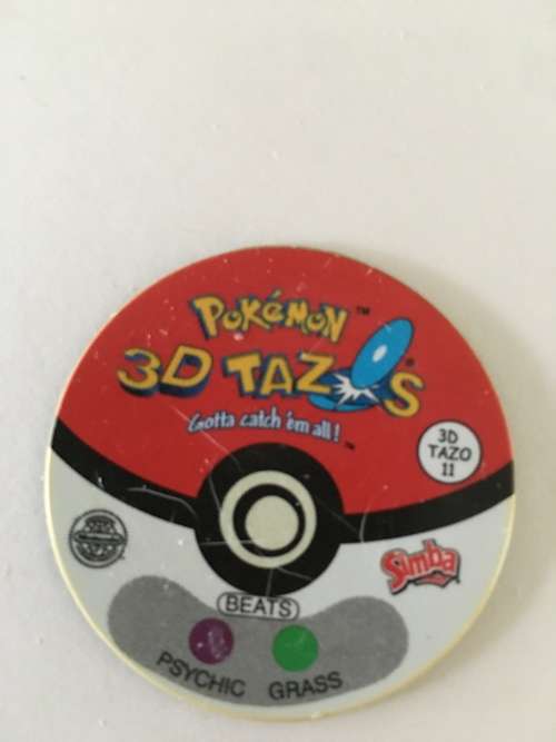 POKEMON 3D TAZO - NO. 11
