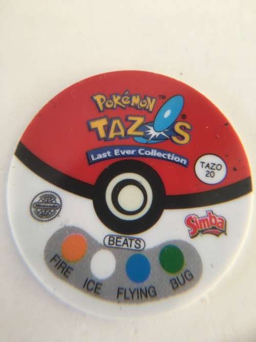 POKEMON TAZO . NO. 20