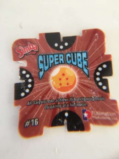 DRAGON BALL Z CUBE TAZO - NO. 16