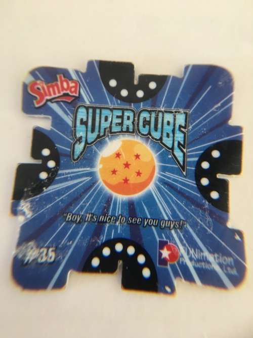 DRAGON BALL Z CUBE TAZO NO. 35