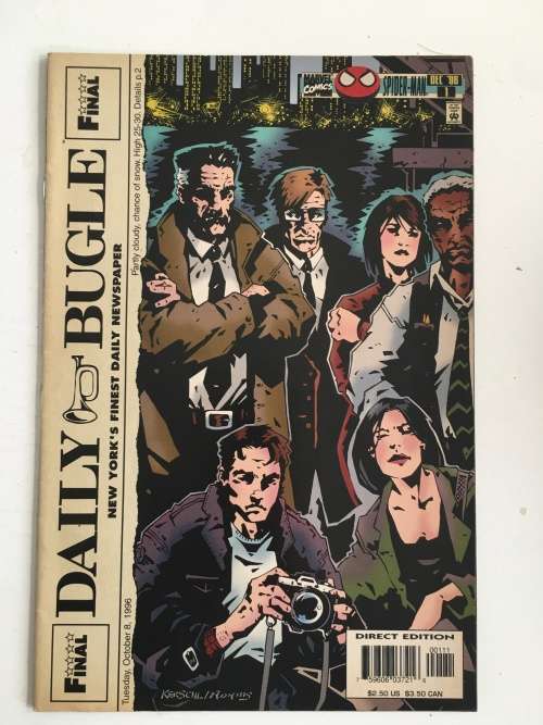 MARVEL COMICS - DAILY BUGLE  - SPIDERMAN  - VOL. 1 NO. 1 - 1996