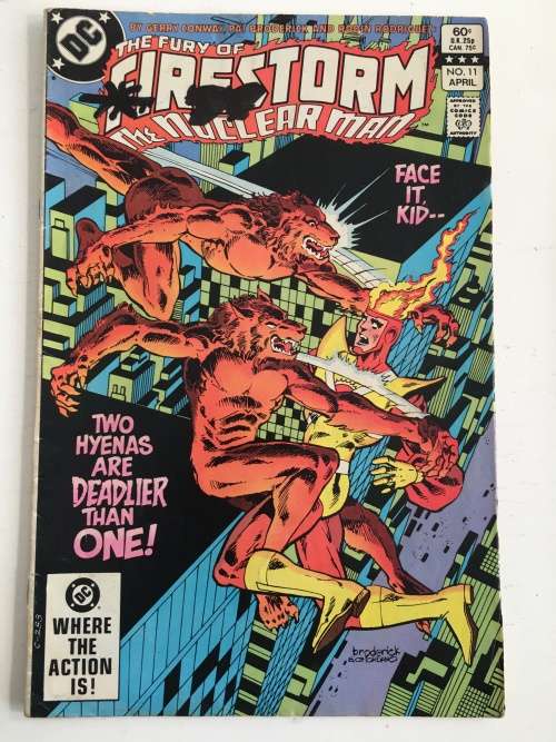 DC COMICS - THE FURY OF FIRESTORM THE NUCLEAR MAN - VOL. 2 NO. 11 - 1983