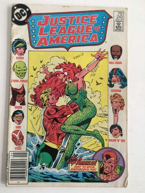 DC COMICS - JUSTICE LEAGUE OF AMERICA - NO. 242 - 1985