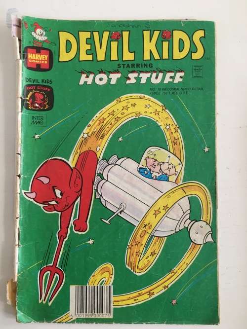 HARVEY COMICS - DEVIL KIDS- STARRING HOT STUFF - NO. 18  - 1987 SA COMIC