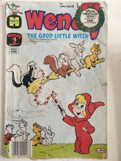 HARVEY COMICS - WENDY THE GOOD LITTLE WITCH - AN SA COMIC - NO. 10- 1986