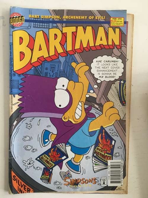 BONGO COMICS - BARTMAN - VOL. 1 NO. 10 - 1996