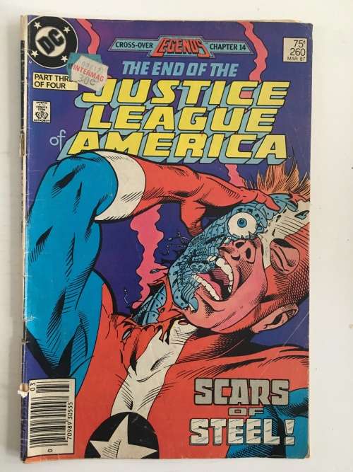 DC COMICS - THE END OF THE JUSTICE LEAGUE OF AMERICA - NO. 260 - 1987