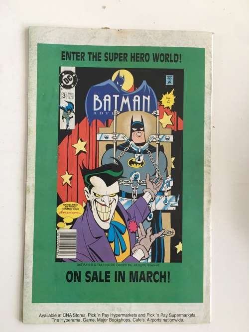 DC COMICS - THE BATMAN ADVENTURE - NO. 2 1995