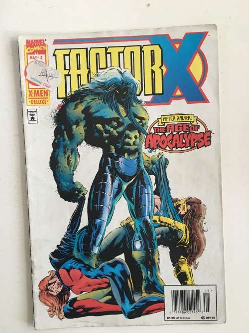 MARVEL COMICS - FACTOR - X - VOL. 1  NO. 3 - 1995