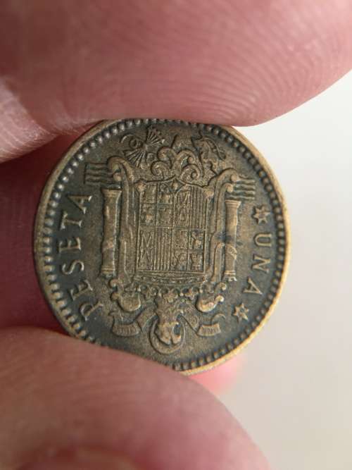 SPAIN 1963 PESETA COIN
