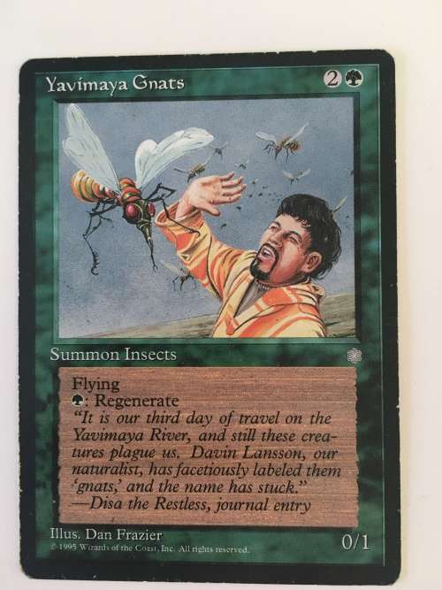 MAGIC THE GATHERING  - 2 HALF SETS - YAVIMAYA GNATS / BRONZE HORSE