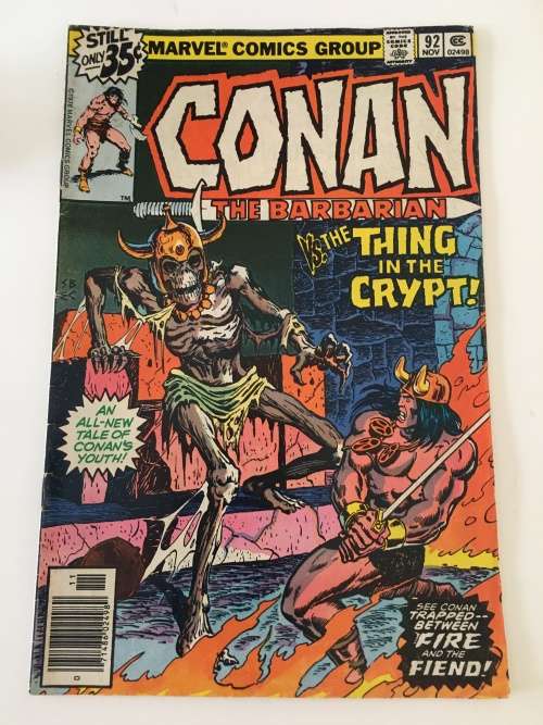 MARVEL COMICS - CONAN THE BARBARIAN - VOL. 1  NO. 92  - 1978