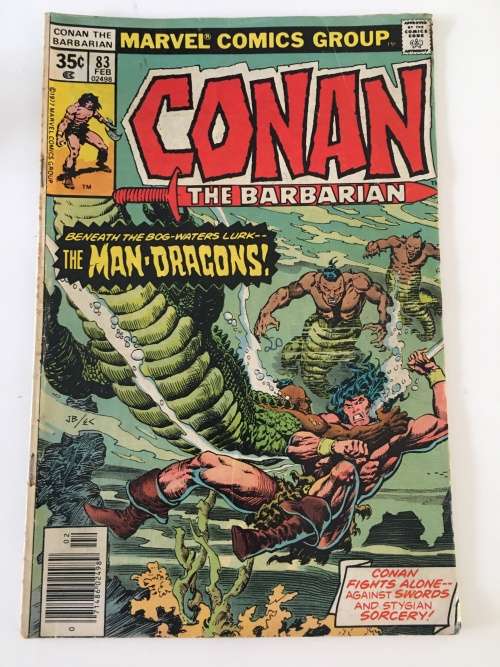 MARVEL COMICS - CONAN THE BARBARIAN - VOL. 1  NO. 82  - 1978