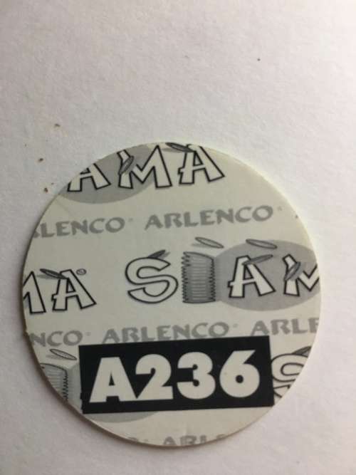 ARLENCO - TAZOS OR SLAMMERS -  - RUGBY - NO. A236