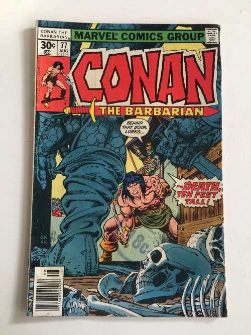 MARVEL COMICS - CONAN THE BARBARIAN  VOL. 1  NO. 77 - 1977