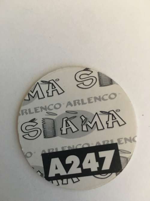 VINTAGE RUGBY TAZO - BY ARLENCO NO. A247