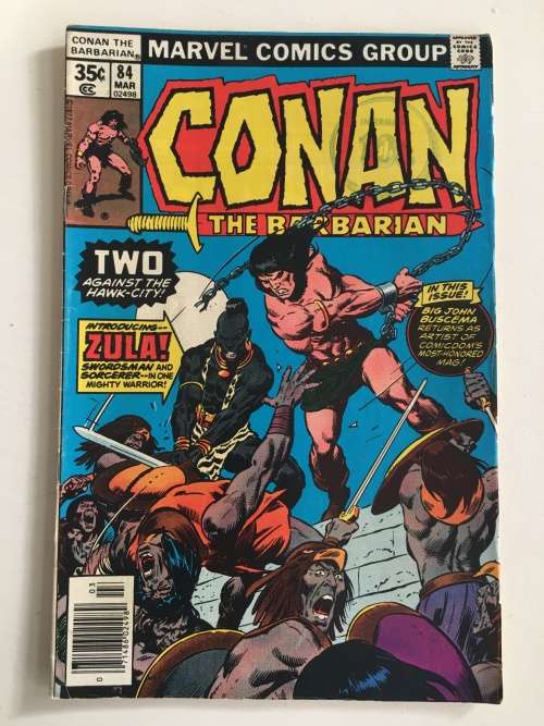 MARVEL  COMICS CONAN THE BARBARIAN - VOL. 1  NO. 84 - 1978