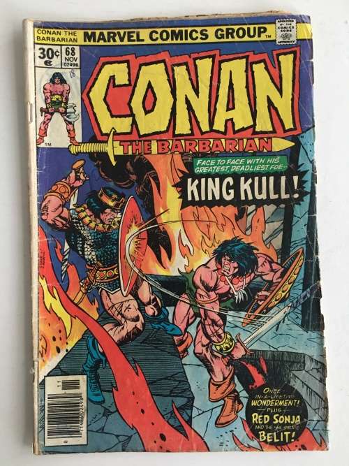 MARVEL  COMICS CONAN THE BARBARIAN - VOL. 1  NO. 68 - 1976