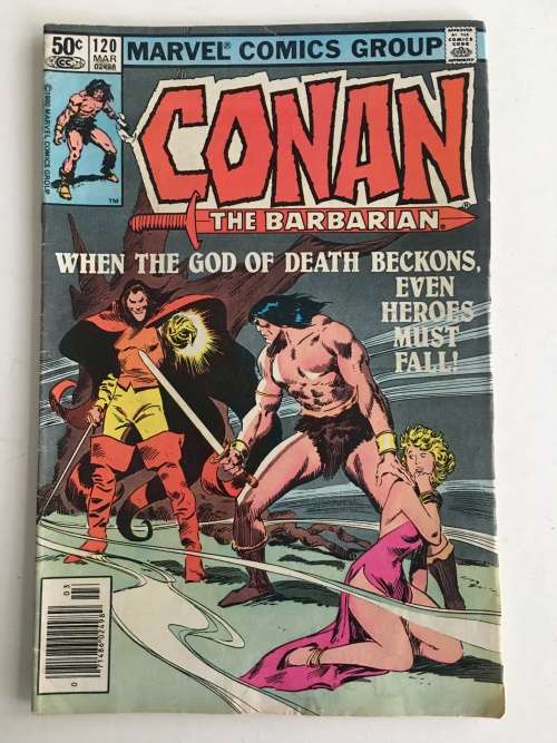 MARVEL  COMICS CONAN THE BARBARIAN - VOL. 1  NO. 120 - 1981