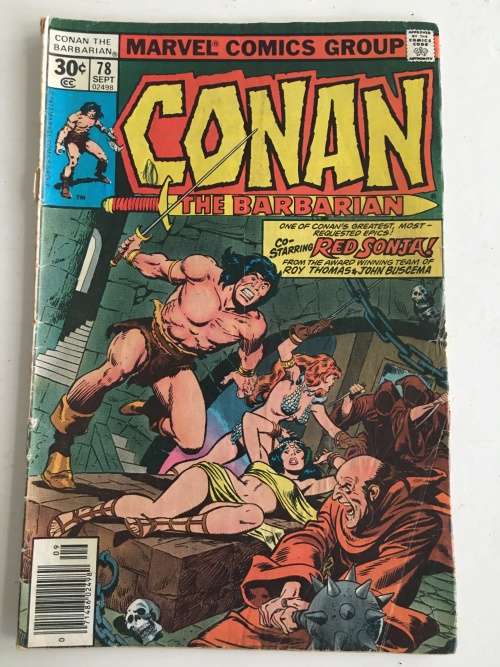 MARVEL  COMICS CONAN THE BARBARIAN - VOL. 1  NO. 78 - 1977