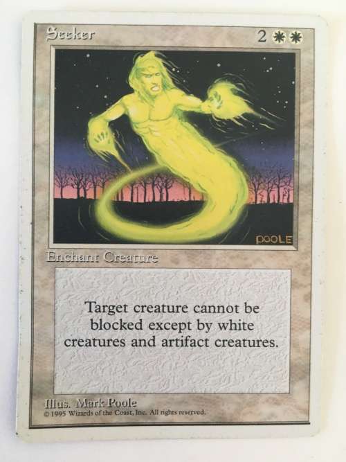 MAGIC THE GATHERING  - 2 HALF SETS -  SEEKER X2- ELVISH SCOUT X2