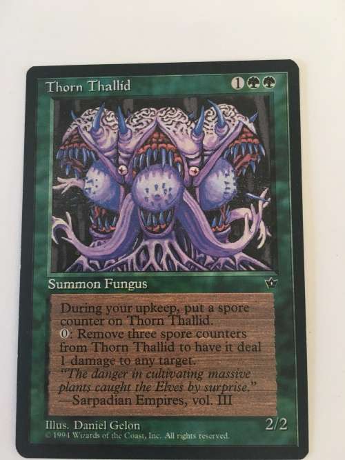 MAGIC THE GATHERING - 2 HALF SETS - KJELDORAN ESCORT X 2 - THORN THALLID X 2