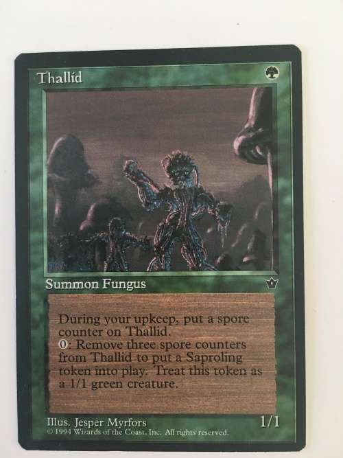 MAGIC THE GATHERING - 2 HALF SETS - ICATIAN JAVELINEERS X 2 - THALLID X 2