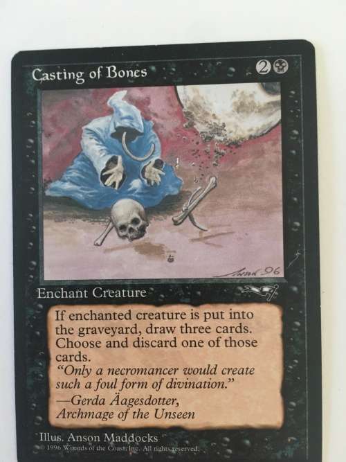 MAGIC THE GATHERING  2 HALF SETS - ICATIAN JAVELINEERS X 2 - CASTING OF BONES X 2