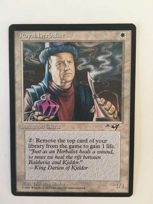 MAGIC THE GATHERING 2 HALF SETS - HEROISM X 2 - ROYAL HERBALIST X 2