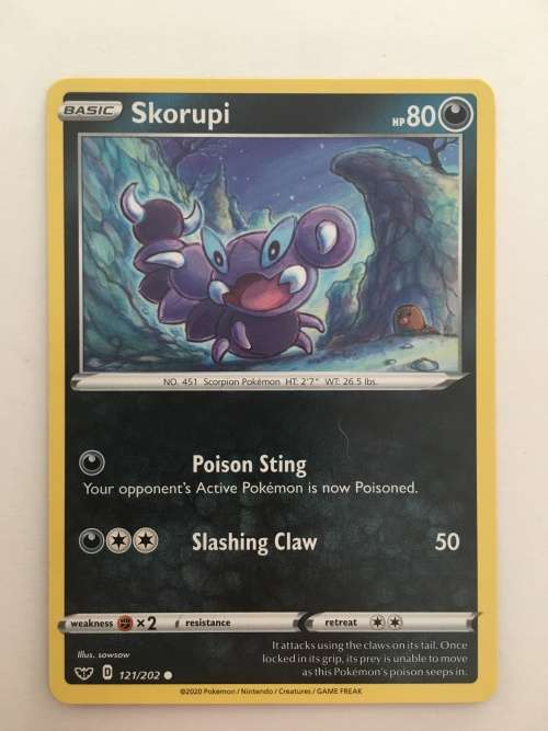 POKEMON CARD - SKORUPI
