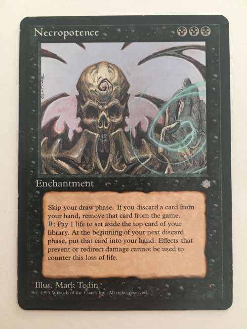 MAGIC THE GATHERING - NECROPOTENCE - ICE AGE