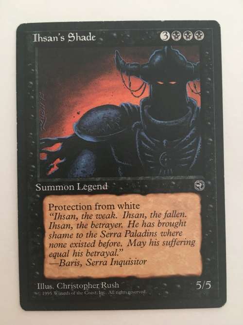 MAGIC THE GATHERING - IHSAN`S  SHADE - HOMELANDS