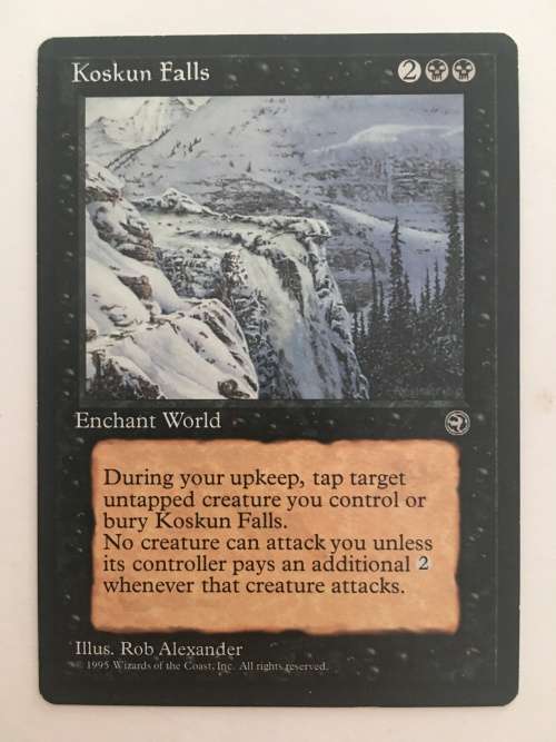 MAGIC THE GATHERING - KOSKUN FALLS - HOMELANDS