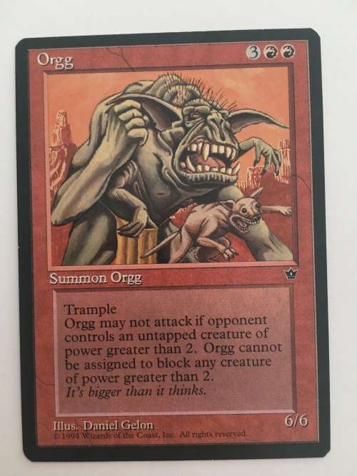 MAGIC THE GATHERING - ORGG - FALLEN EMPIRES