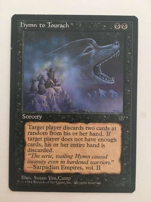 MAGIC THE GATHERING - HYMN TO TOURACH - FALLEN EMPIRES