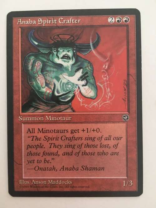 MAGIC THE GATHERING - ANABA SPIRIT CRAFTER - FALLEN EMPIRES